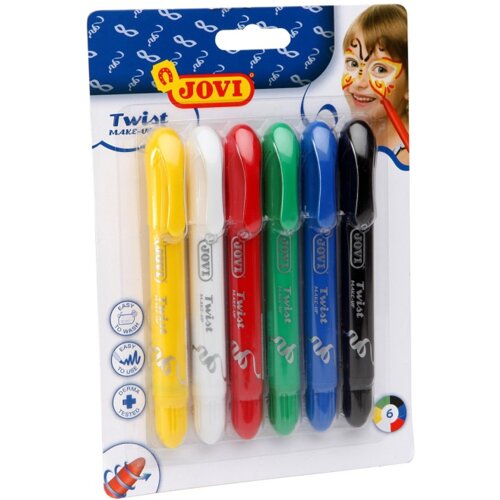  Set barv za obraz JOVI Twist - 6 delni (barve za obraz JOVI) Cene