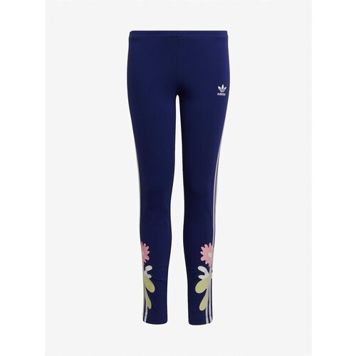 Adidas Purple Girly Flowered Leggings Originals - unisex Slike