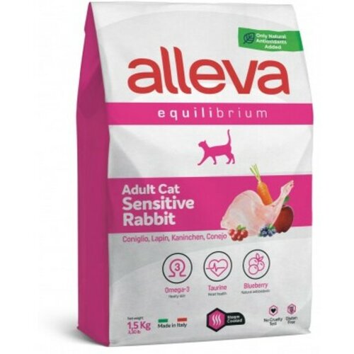 Alleva hrana za mačke adult equilibrium sensitive zečetina 1 Cene