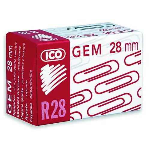 ICO R28 Spajalice za papir, 28mm, 100 kom Cijene