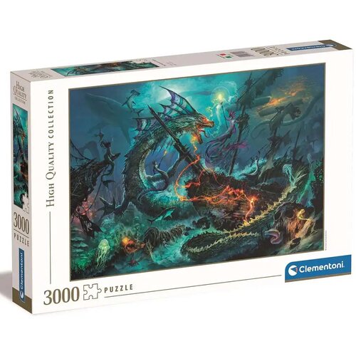 Clementoni Clementoni: Podvodna bitka 3000-delna sestavljanka - High Quality Collection Cene