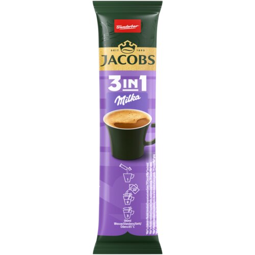 Jacobs Instant kafa Milka 3in1, 12,4 g Slike