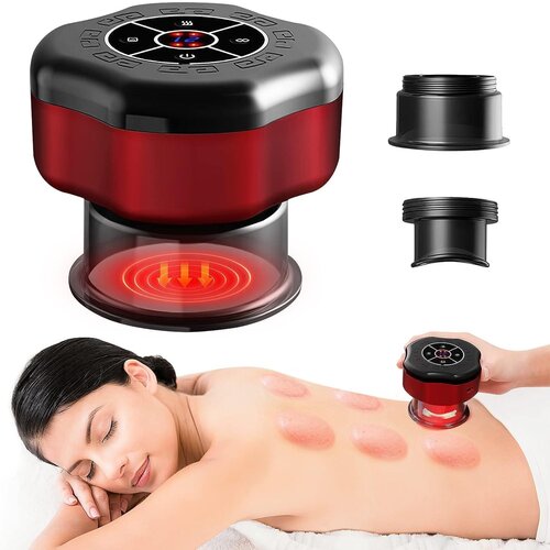 Venisymlis Električni Cupping Set Smart Red Photoelectric Cupping Red, (22060064) Cene