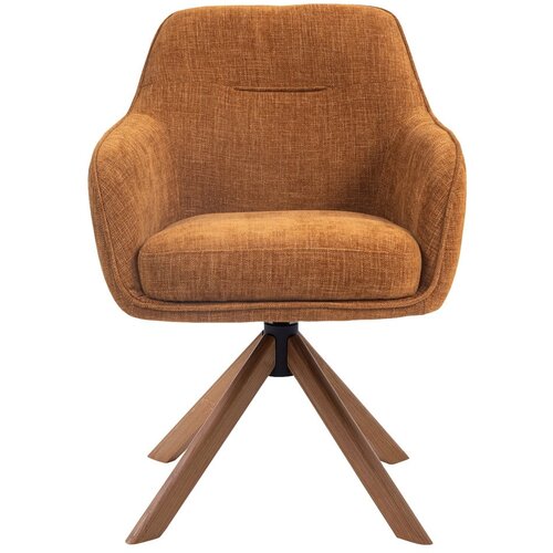 Unique Furniture Oranžni jedilni stoli v kompletu 2 ks Avola &amp;ndash; Slike