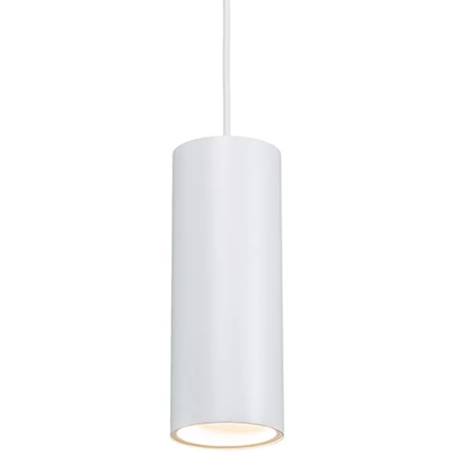 QAZQA Dizajn viseča svetilka bela - Tubo