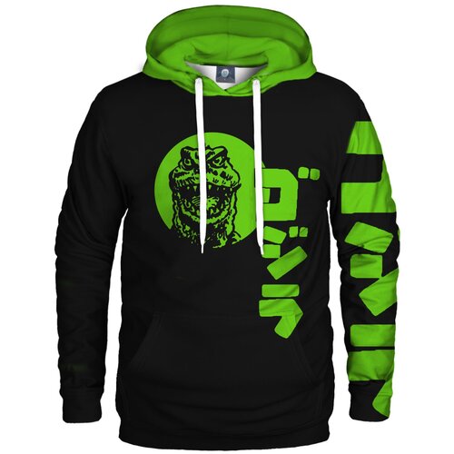 Aloha From Deer Unisex's Gojirra Neon Hoodie H-K AFD916 Cene