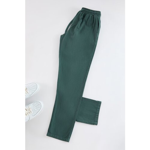 Trendyol Khaki Regular Trousers Slike