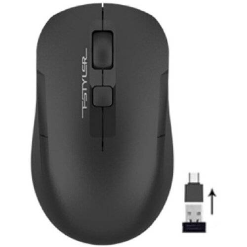 A4Tech FG16C air black fstyler desk+air bežični optički mi&amp;scaron; 2.4Ghz, 125Hz 1000 1600 2000Dpi, 109m Slike