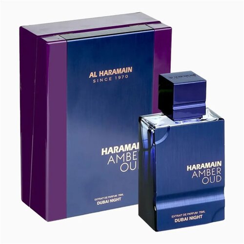 Al_Haramain Al Haramain Amber Oud Night Dubai Extrait de Parfum 75ml Slike
