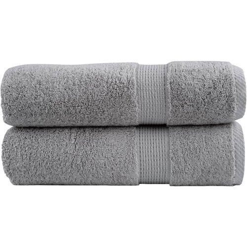 Premium ručnici za ruke SOLUND 2 kom. sivi 50x100 cm 600 g/m&amp;sup2; - Siva 50 x 100 cm 2 Slike