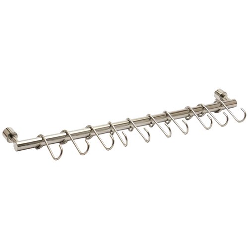  Držalo za kuhinjske pripomočke (80 cm, 10 obešal, inox) Cene