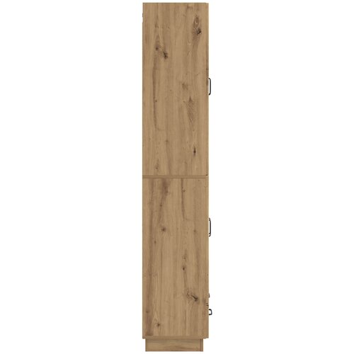  Set ormara 2 kom. Hrast artisan Konstruirano drvo Smeđa 66 x 34,5 x 92 cm Slike