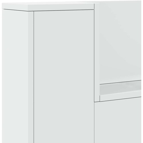  Uzglavlje Bijelo 180 x 16,5 x 103,5 cm Konstruirano drvo Slike