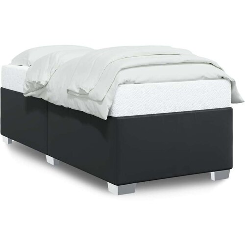 VidaXL Okvir za krevet crni 90x200 cm od umjetne kože Slike