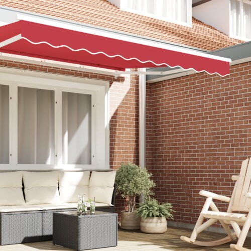 vidaXL Valanca za Tendu za Okvir 2.5 m Crvena 2.3x0.2 m Cene