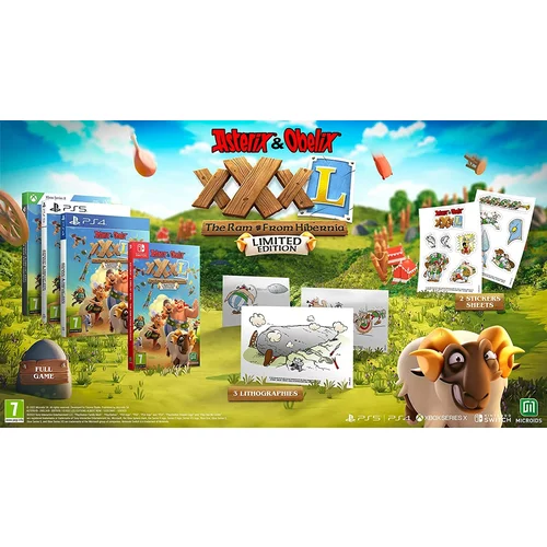 Microids asterix &amp; obelix xxxl: the ram from hibernia - limited edition (series x &amp; one)