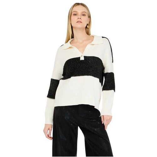 Liu Jo Ženski džemper sa v izrezom Slike