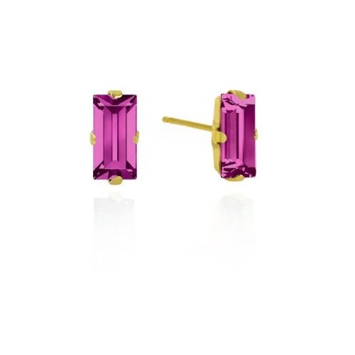 Victoria Cruz macedonia fuchsia gold mindjuše sa swarovski kristalom ( a3661-21dt ) Cene
