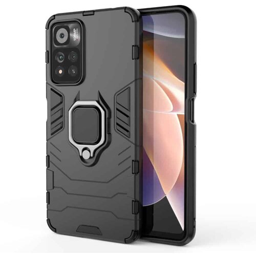 Ring Armor Case za Xiaomi Redmi Note 11S 5G / Poco M4 Pro 5G črna Cene