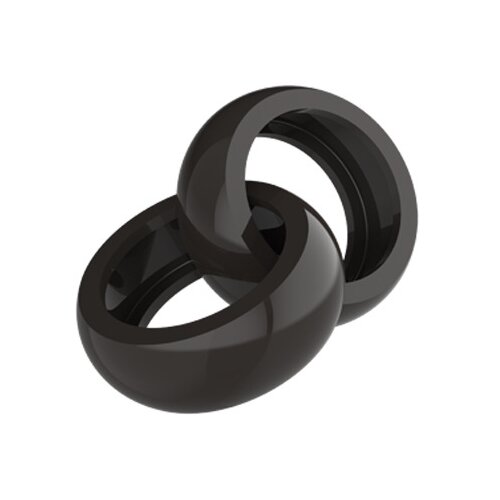 INF Silikonski zaščitni ovitek, odporen na udarce, za Oura Ring Gen 3 Black S, (21327647) Cene