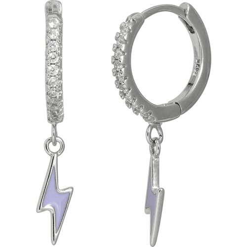 J&B Jewelry J&amp;B Jewellery 925 Srebrne Alke 0036 - Purple Cene