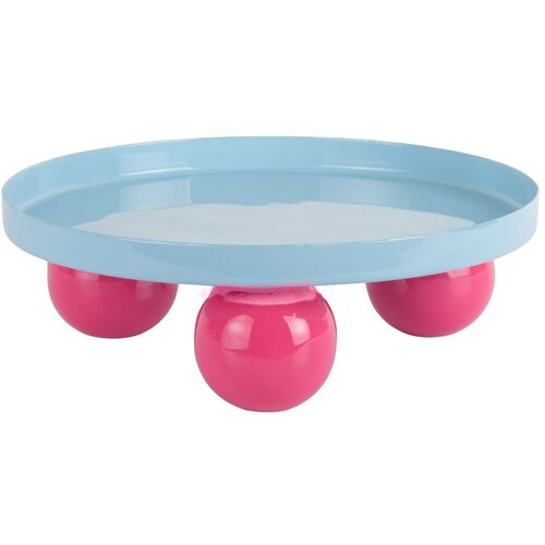 PT LIVING Kovinski dekorativni pladenj &oslash; 20 cm Double Funky &ndash; Cene