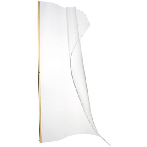 Nova Luce Aluminijasta LED stoječa svetilka v zlati barvi s senčilom iz akrilnega stekla (vi&scaron;ina 105 cm) Siderno &ndash; Cene