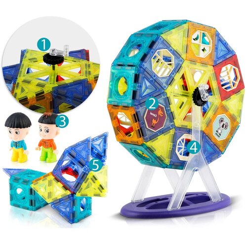 Ricokids XXL magnetni vrtuljak Slike