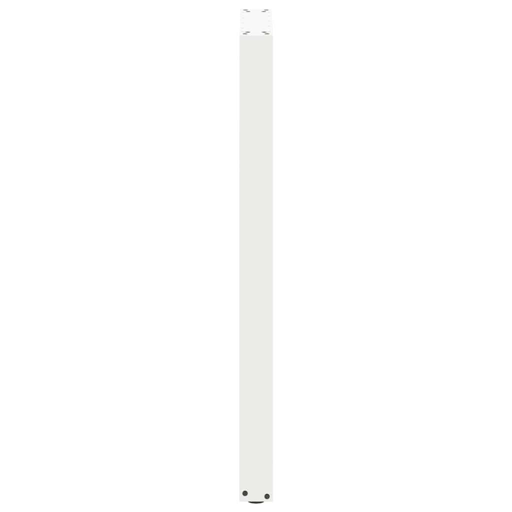  Noge za barsko mizo v obliki črke U, 2 kosa, bele barve, 40 x (110-111) cm, jeklo Slike