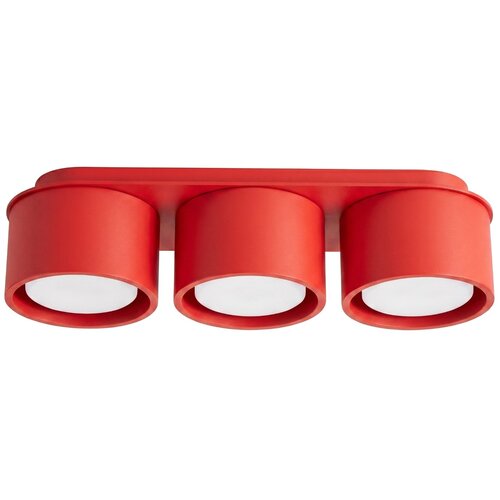 Sollux Lighting Stropna svetilka MODO 3 rdeča Gx53, (5000285047) Slike