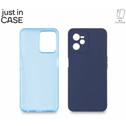 Just In Case 2u1 extra case mix paket plavi za realme C35 Cene