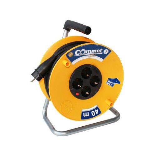 Commel kabl sa motalicom pvc bubanj 280mm monofazna 50m h05rr-f 3g1,5 ( c0977 ) Cene