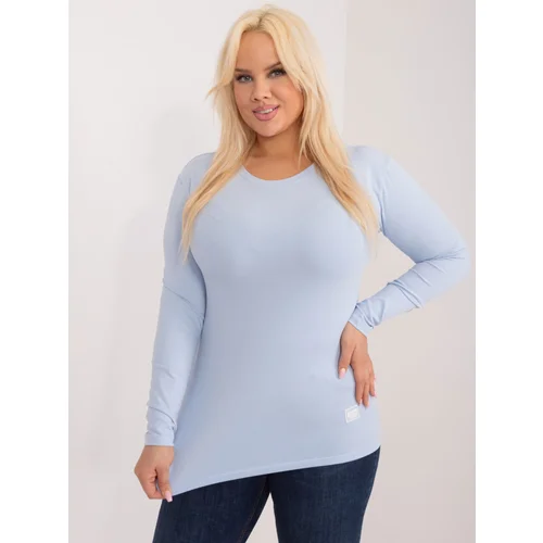 RELEVANCE Blouse-RV-BZ-9257.19-light blue