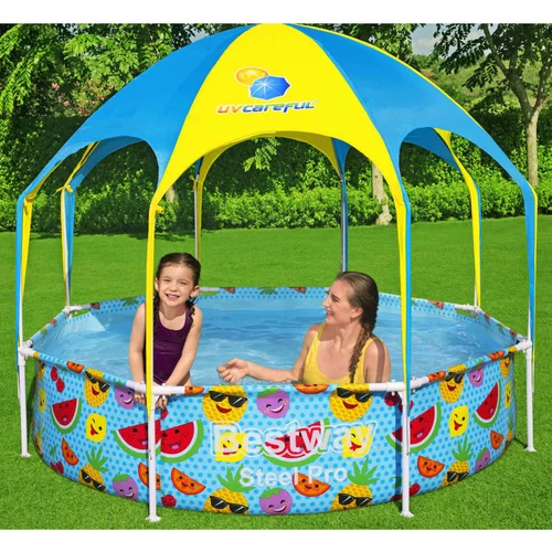 Bestway Prostostoječi bazen za otroke Steel Pro UV Careful 244x51 cm