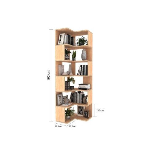 Hanah home Radni sto i polica za knjige CPT4801-150, &amp;Scaron;perploča Slike