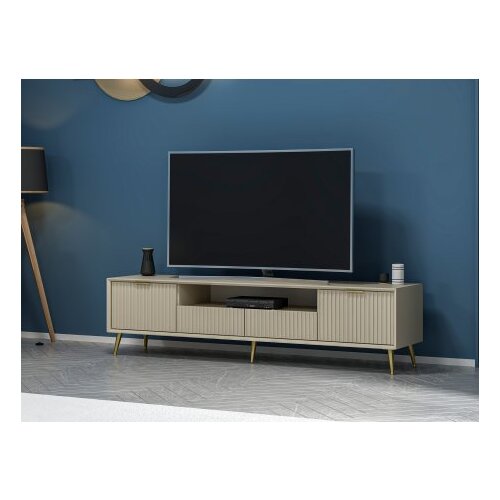 Hanah home TV komoda Luxe, 180x45x35 cm, boja pijeska Slike