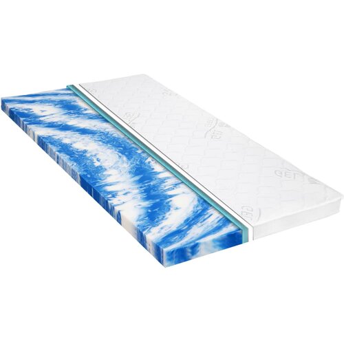 vidaXL Nadvzmetnica 100x200 cm pena z gelom 7 cm, (20650160) Cene