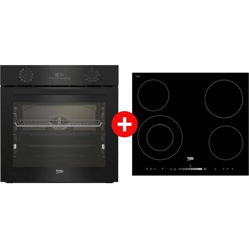 Beko Ugradna ploča Hic 64502 T + Ugradna rerna BBIR17300BCS Cene
