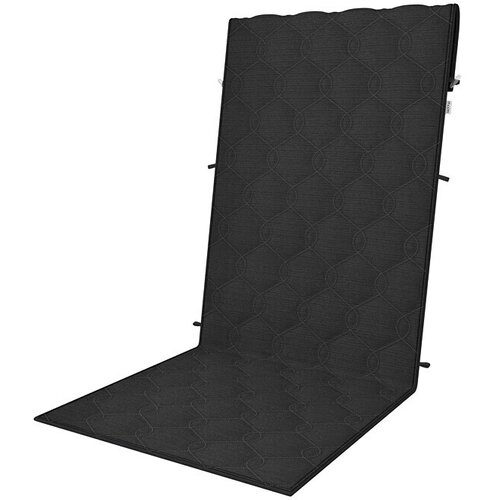 Doppler Podloga za sjedenje Fusion Slim 2430 (Crne boje, Ležaljka s kotačima, 143 x 54 x 1 cm, Tkanje od mje&amp;scaron;avine pamuka i poliestera) Slike
