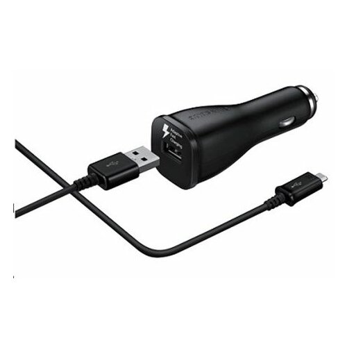 Samsung EP-LN915-CBE, USB-C 2000mAh, Crna auto punjač Slike