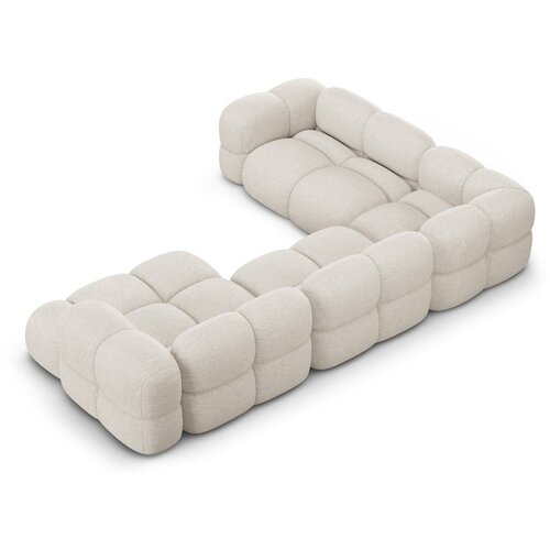 Cosmopolitan Design Bež kotna sedežna garnitura (levi kot/v obliki črke &amp;quot;U&amp;quot;) Loretto &amp;ndash; Slike