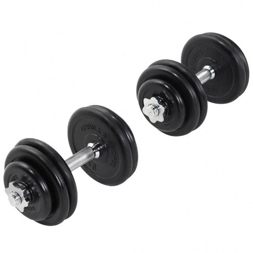 Gorilla Sports Set gumiranih bučica 30 kg Slike