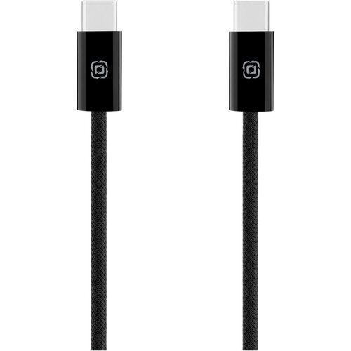  Obal Me Super Fast pleten USB-C v USB-C kabel 100W črne barve dolžine 2m Cene