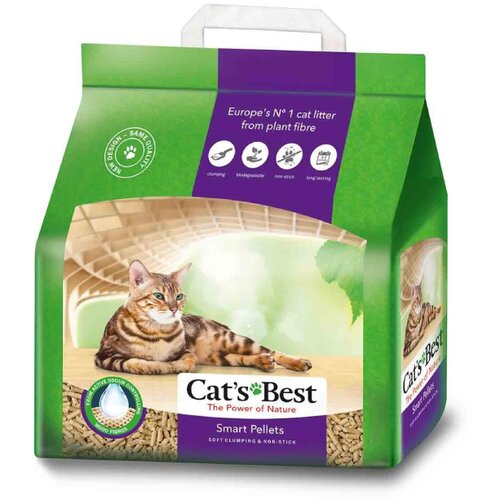 Cats_Best Smart Pellet posip za mačke 2,5 kg Slike