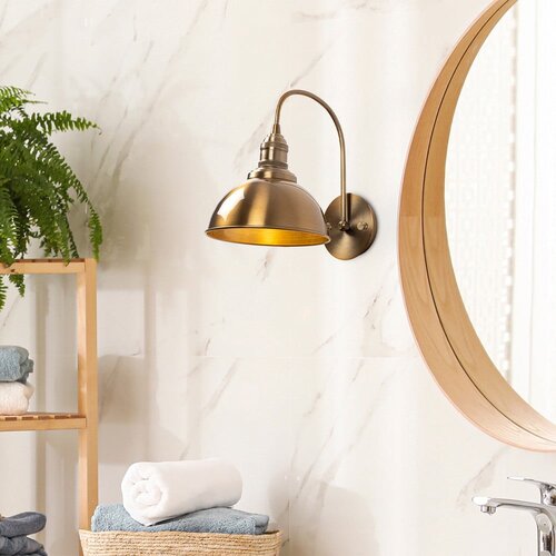 Opviq lights Zidna lampa u brončanoj boji &amp;oslash; 21 cm Varzan &amp;ndash; Slike