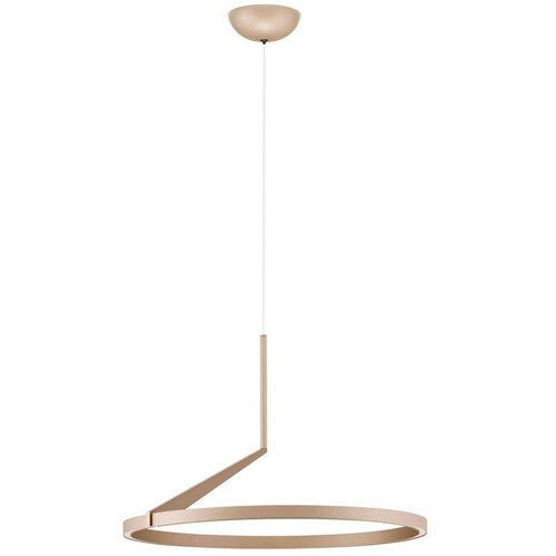 Nova Luce Aluminijasta LED zatemnitvena viseča svetilka v rožnato zlati &oslash; 60 cm Tilia &ndash; Cene