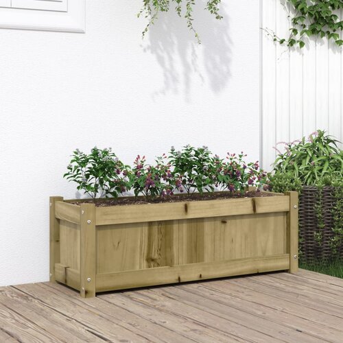  Vrtna sadilica 90x31x31 cm od impregnirane borovine Cene