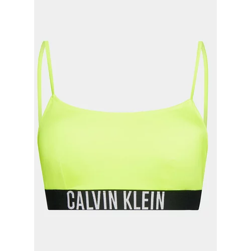 Calvin Klein Swimwear Gornji del bikini KW0KW02507 Zelena