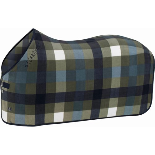 ESKADRON Pregrinjalo za znojenje FLEECE CHUCK, dusty olive-white-navy-steel blue - M Cene