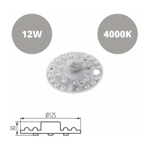 Kanlux LED modul za plafoniere 12W 1200lm nevtralno bela 4500K